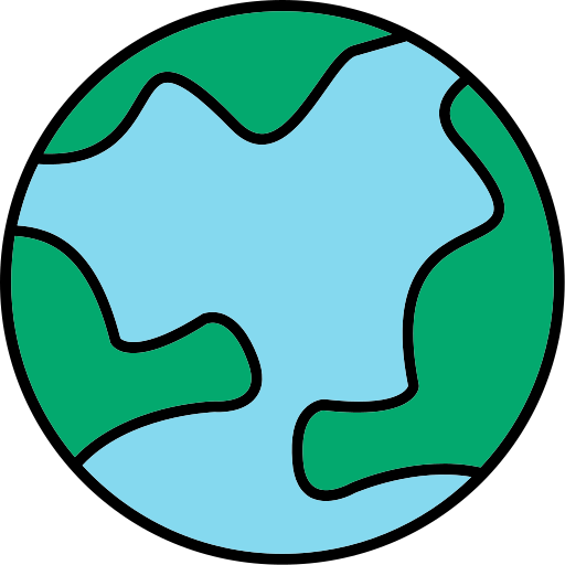 Earth Generic color lineal-color icon