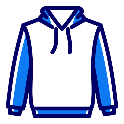 Hoodie Generic color lineal-color icon