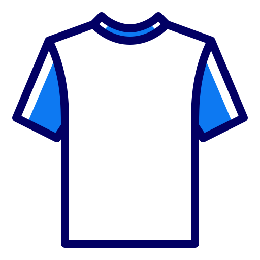 Tshirt Generic color lineal-color icon