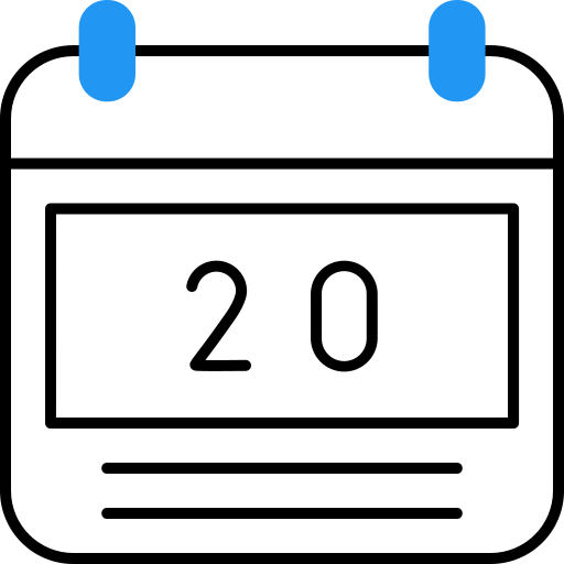 Date Generic color lineal-color icon