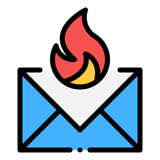 flaming email