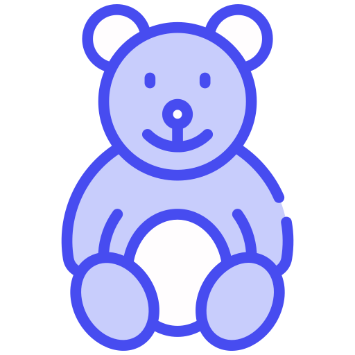 oso de peluche icono gratis