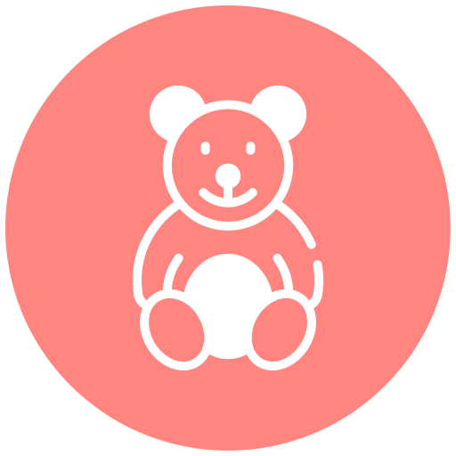 oso de peluche icono gratis