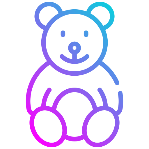 oso de peluche icono gratis