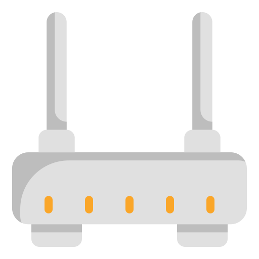 router inalámbrico icono gratis