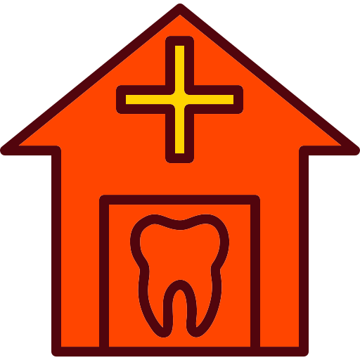 clínica dental icono gratis