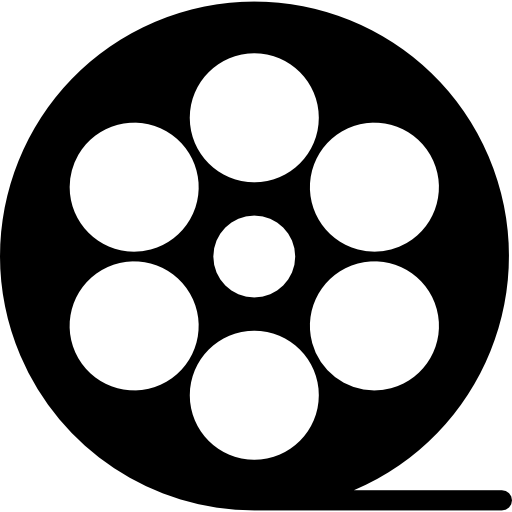 rollo de película icono gratis