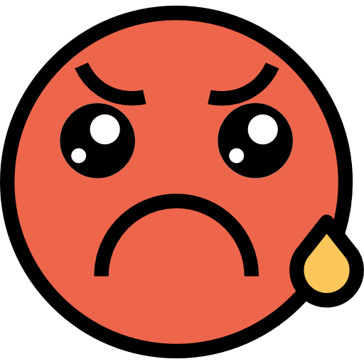 frustration Icône gratuit