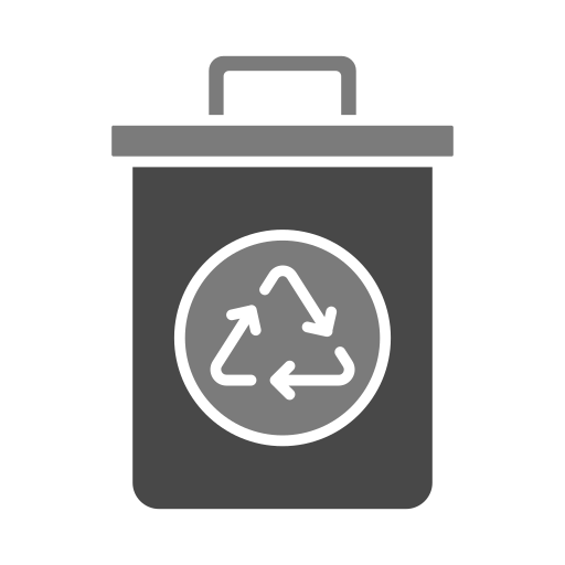 papelera de reciclaje icono gratis