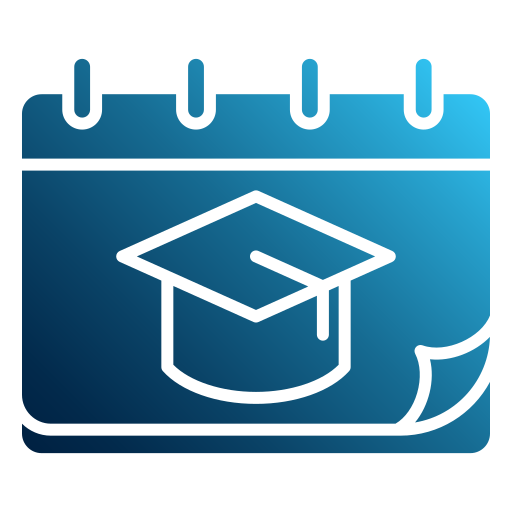 graduación icono gratis