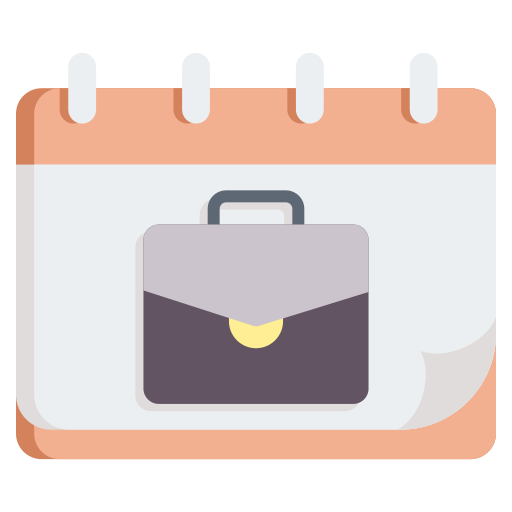 Calendar Generic color fill icon