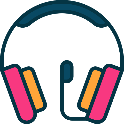 casque de musique Icône gratuit