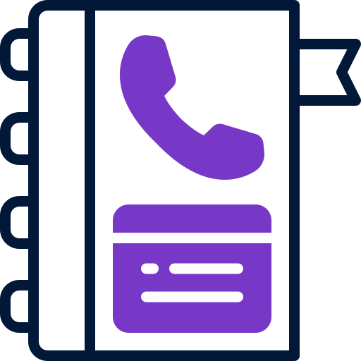 annuaire Icône gratuit