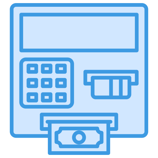 Atm machine Generic color lineal-color icon