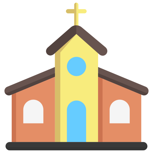 Church Generic color fill icon