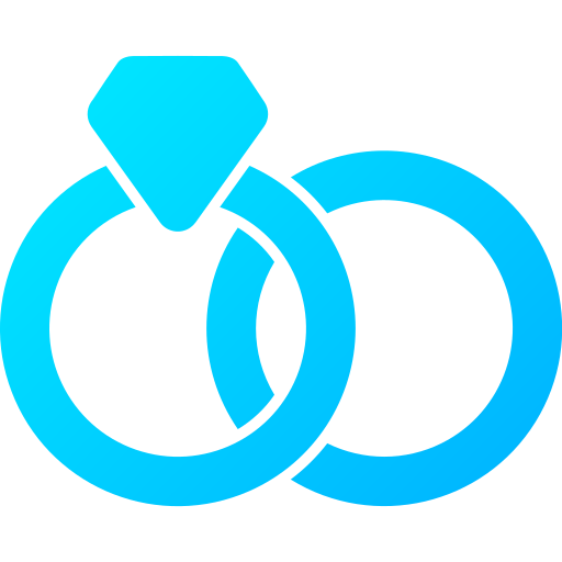 bague de fiançailles Icône gratuit