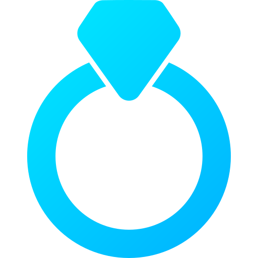 bague de fiançailles Icône gratuit