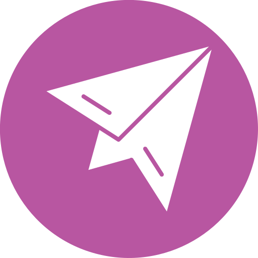 Telegram Generic color fill icon