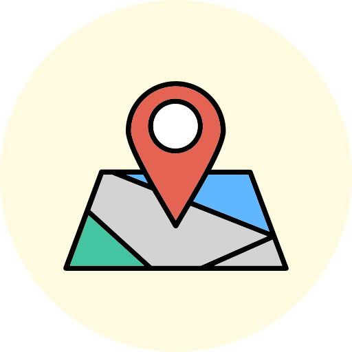 mapa icono gratis