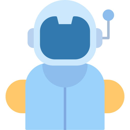 Astronaut Generic color fill icon