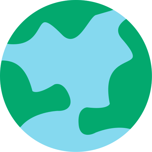 Earth Generic color fill icon