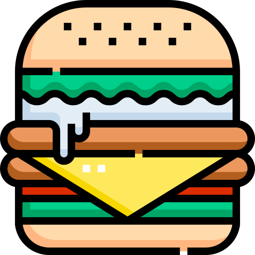 Hamburger free icon