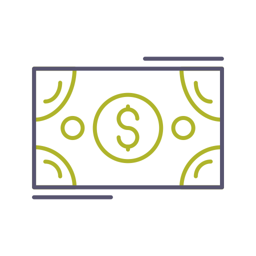 Dollar free icon