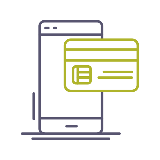 Cashless payment free icon