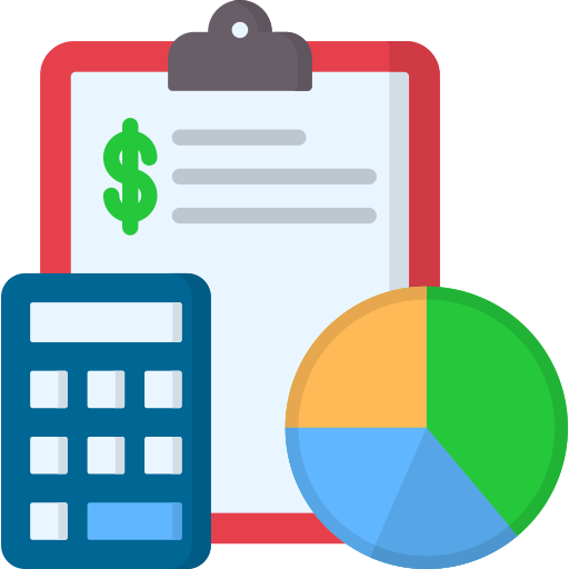 presupuesto icono gratis