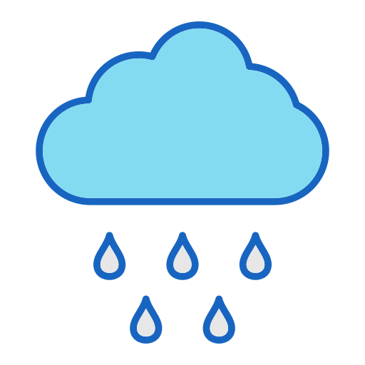 Rainy Generic color lineal-color icon