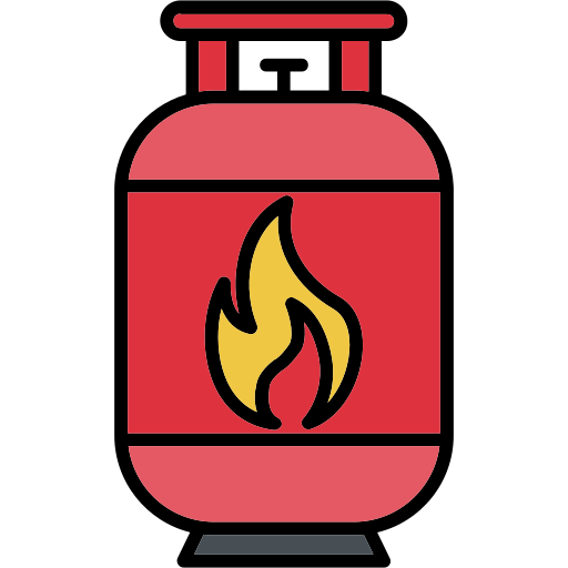 Gas Cylinder Generic Color Lineal Color Icon