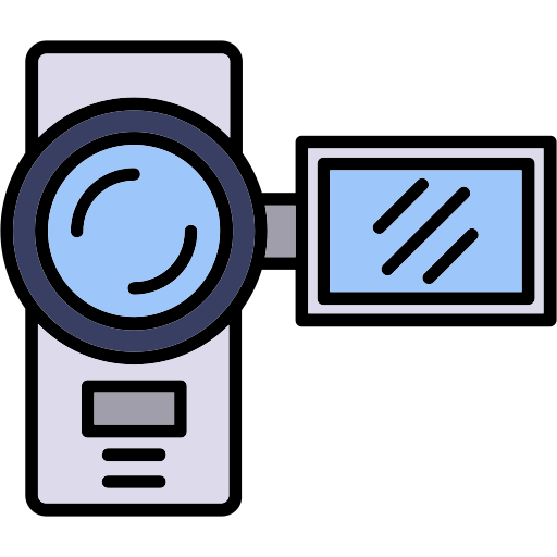 camara de video icono gratis