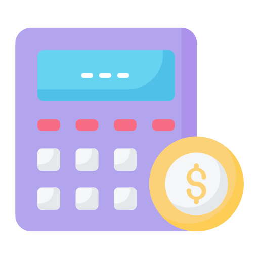 Calculator Generic color fill icon