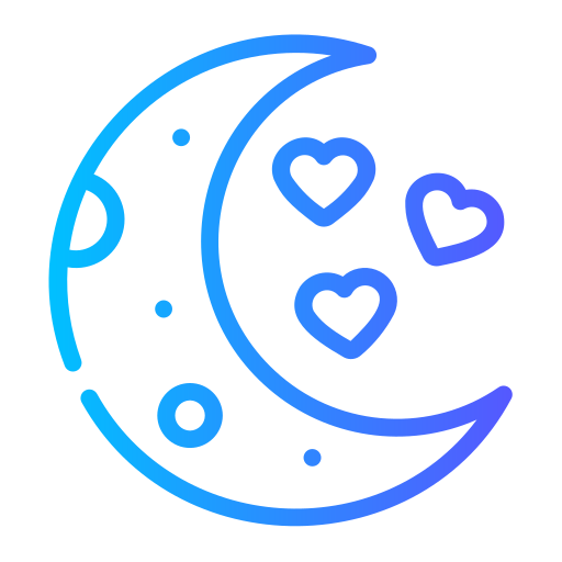 Honeymoon Generic gradient outline icon