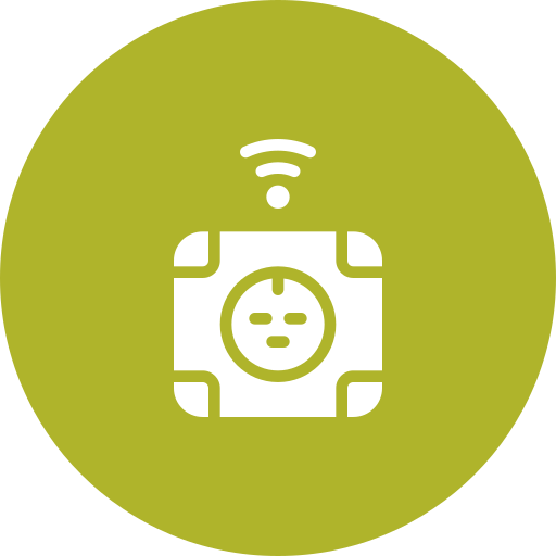 Smart plug free icon