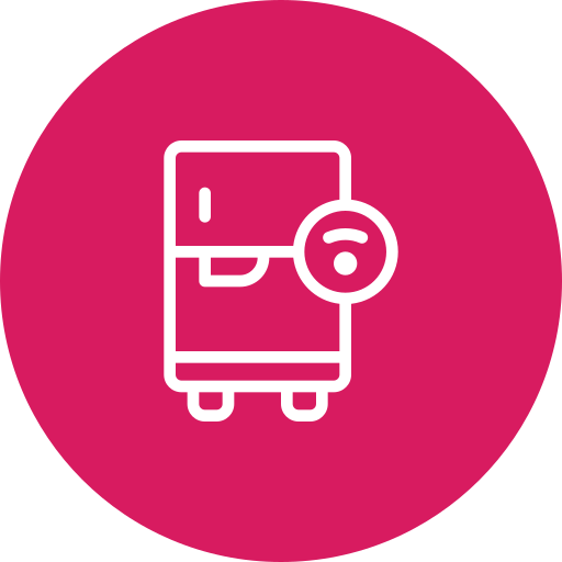 Smart refrigerator free icon Smart refrigerator free icon