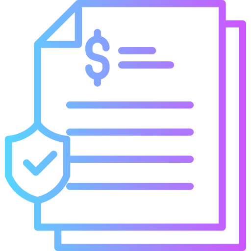 Document Generic gradient outline icon