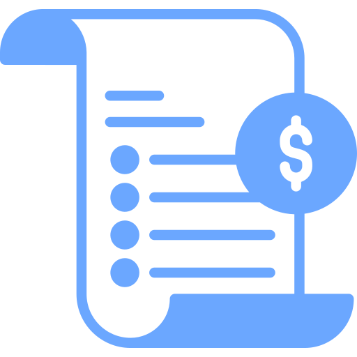 Invoice Generic color fill icon