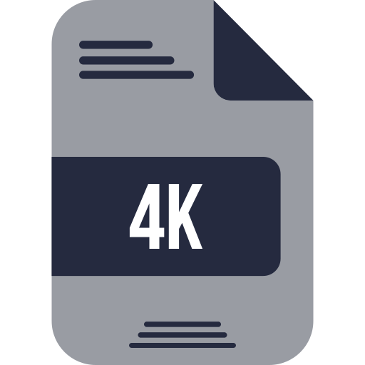 4k icono gratis