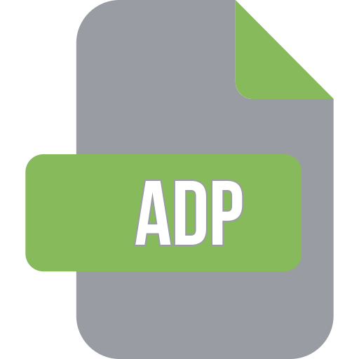 Adp - free icon