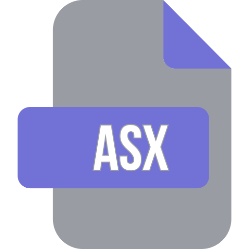 archivo asx icono gratis