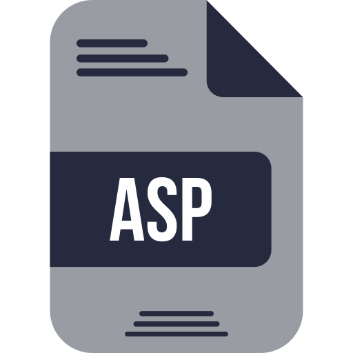 archivo asp icono gratis