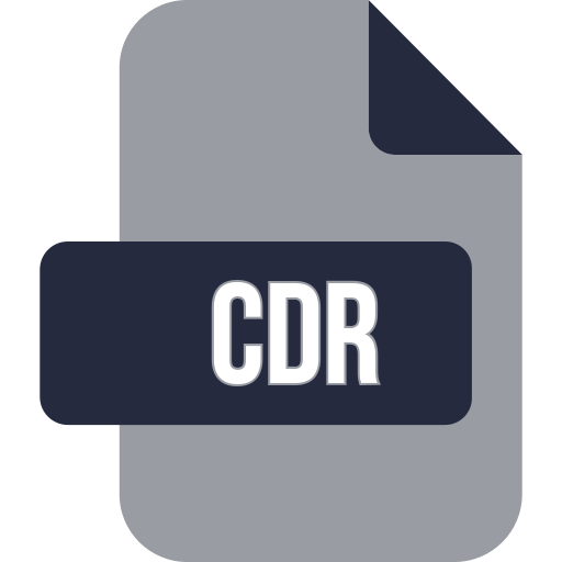 Cdr file Generic color fill icon