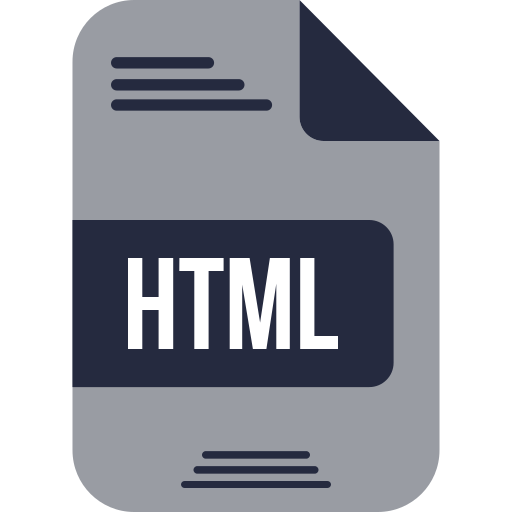 html icono gratis