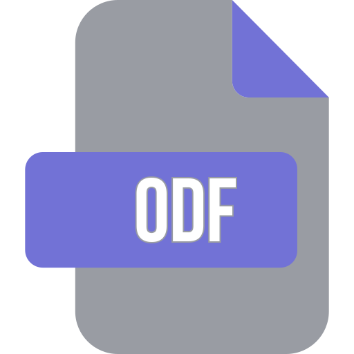 archivo odf icono gratis