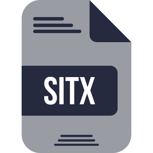 archivo sitx icono gratis