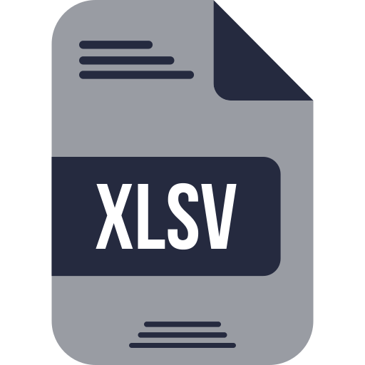 xlsv icono gratis