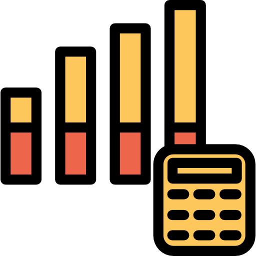 gráfico de barras icono gratis