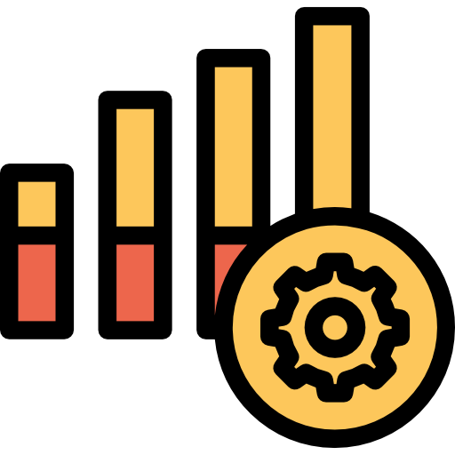 gráfico de barras icono gratis