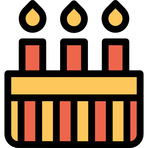 pastel de cumpleaños icono gratis